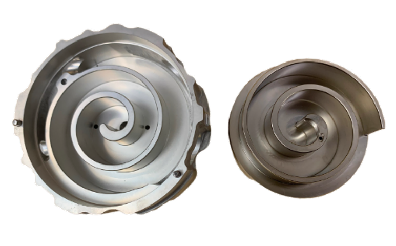 日本电装电动压缩机配套的涡旋盘